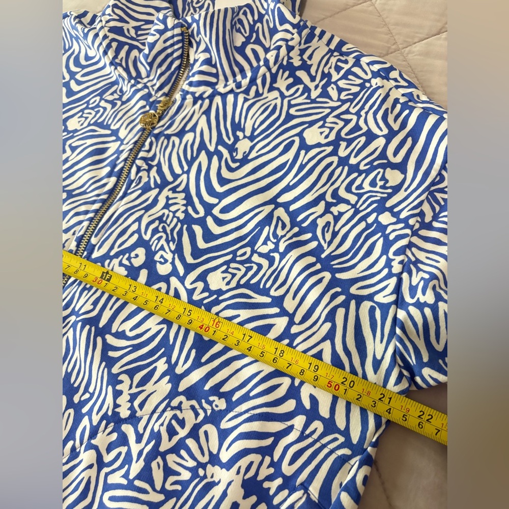 Lilly Pulitzer Wrenley UPF 50 Zip Up Sweatshirt - Picture 7 of 12